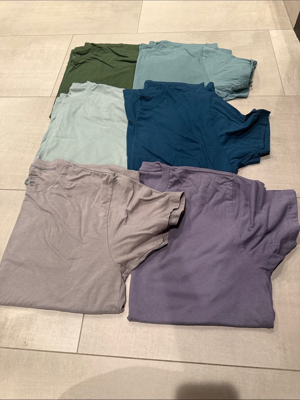 Mens fresh clean threads t shirt pack side XL